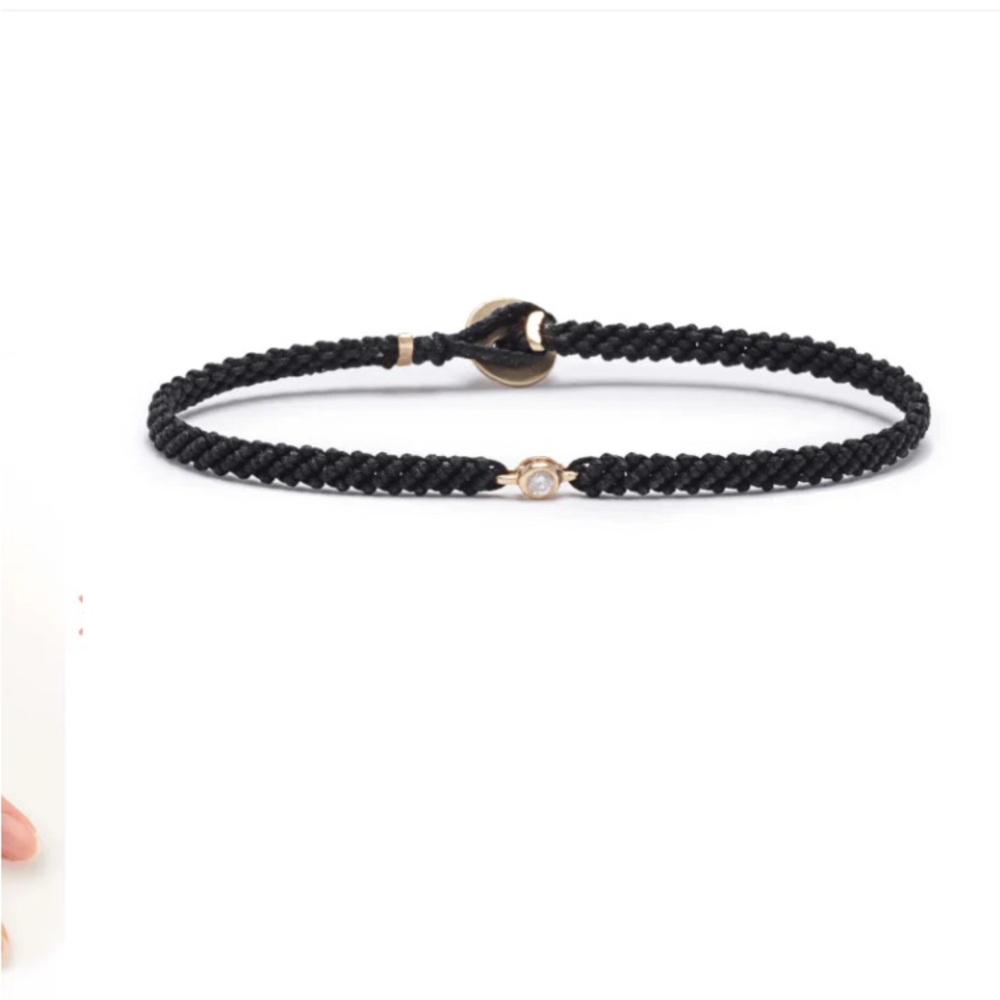 SCOSHA CLASSIC DIAMOND BRACELET - BLACK. BRAND NEW/ UNWORN